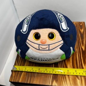 Ty Beanie Ball NFL Seattle  Seahawks 9” Plush Football Player 2012